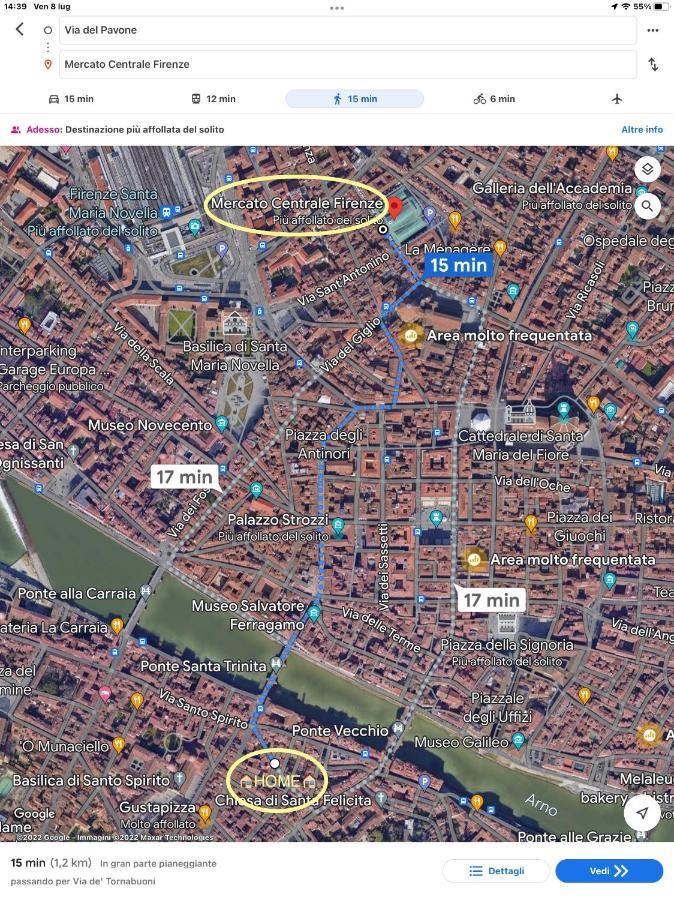 Uffizi & Santo Spirito Family/Groups Apartment Florence Exterior photo